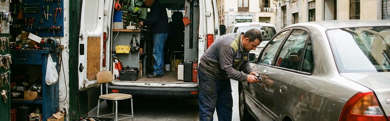 Reparación y sustitución de cerraduras de vehículos en Sarrià-Sant Gervasi